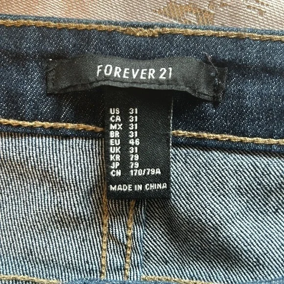 H&M Performance High Rise Stretch Skinny Jeans - Picture 6 of 7